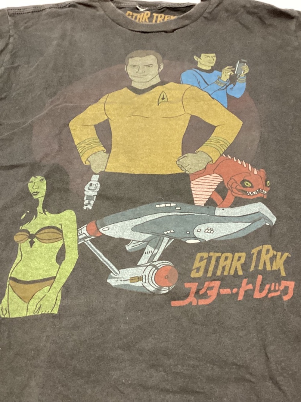 STar trek animated series Spock etc JAPANESE. RARE zone